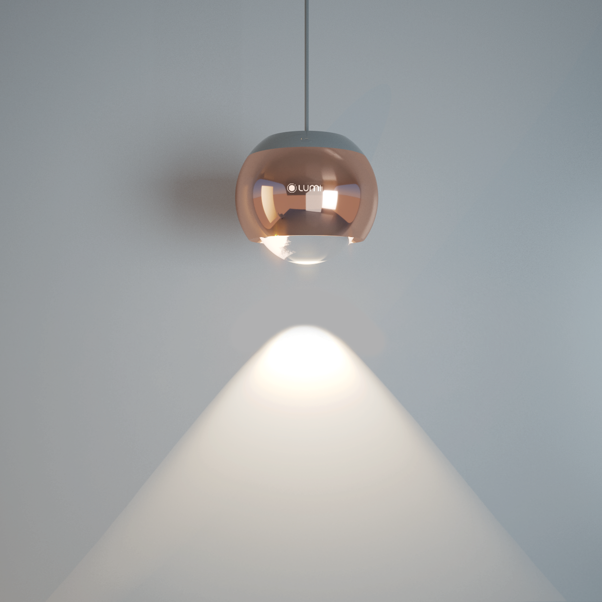 Đèn thả Lumi (Rose Gold)