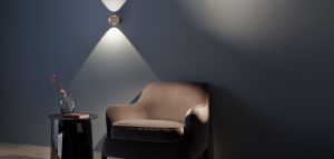 Đèn gắn tường cho không gian đọc sách trong phòng ngủ
