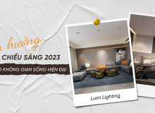 5 lighting trends of 2023 cannot be ignored for modern living space