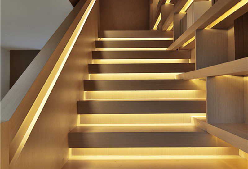 Cách lắp đèn cảm ứng sáng theo bậc cầu thang