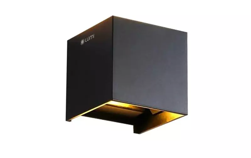Đèn LED gắn tường ngoài trời hình vuông