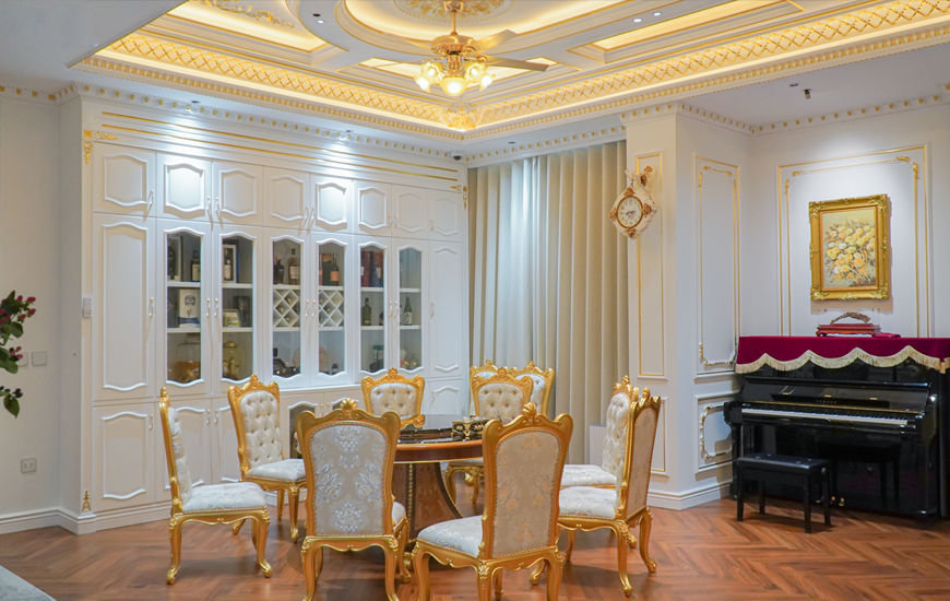 Penthouse The Manor tân cổ điển 250m2