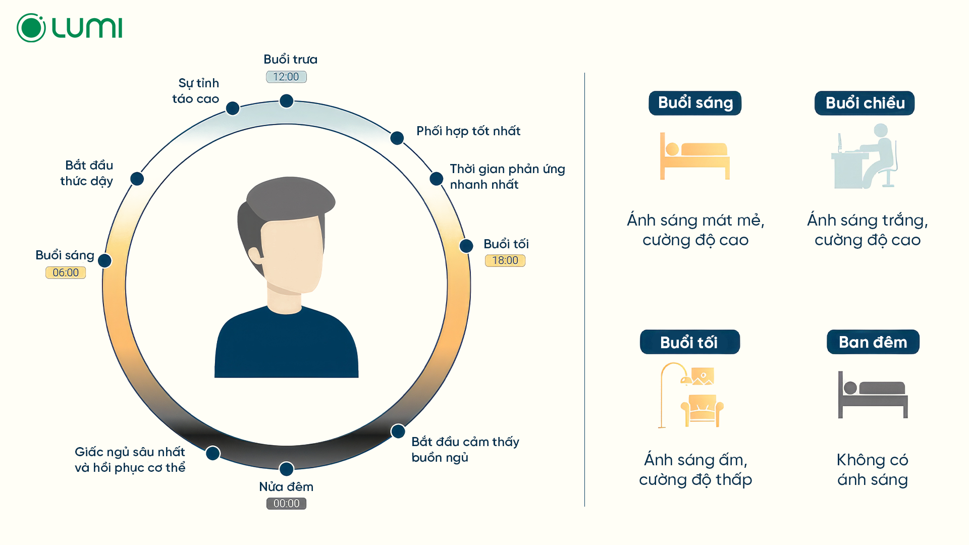 Human-centric lighting - Chiếu sáng lấy con ngươi làm trung tâm