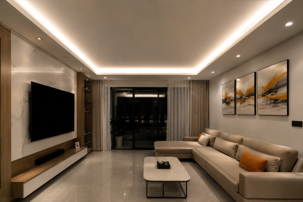 Đèn Tuýp LED Hắt Trần: Khái niệm, Cách Lựa Chọn & Hướng Dẫn Thi Công